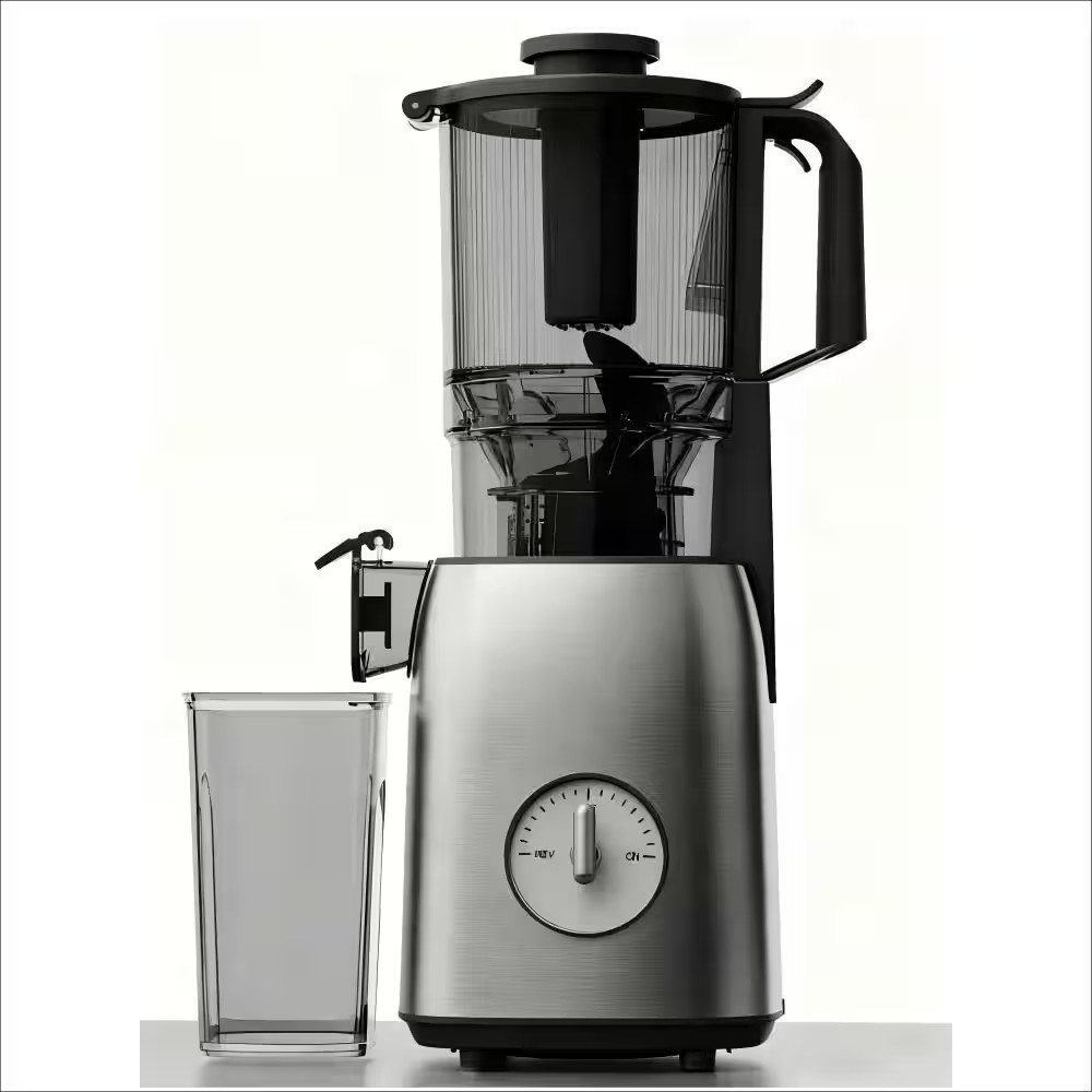 Cold Press Juicer, 5.4 In. Extra Wide Feed Chute Juice Machine W/300W, for Whole