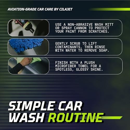 Care Car-Shampoo and Soap 16 Oz., Car Cleaning Supplies, Ultra Concentrated,