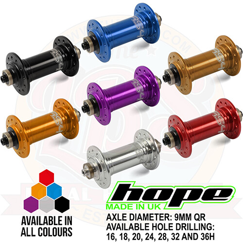 Hope RS4 Road Front Hub QR - All Colors and Spoke Hole Counts - Brand New