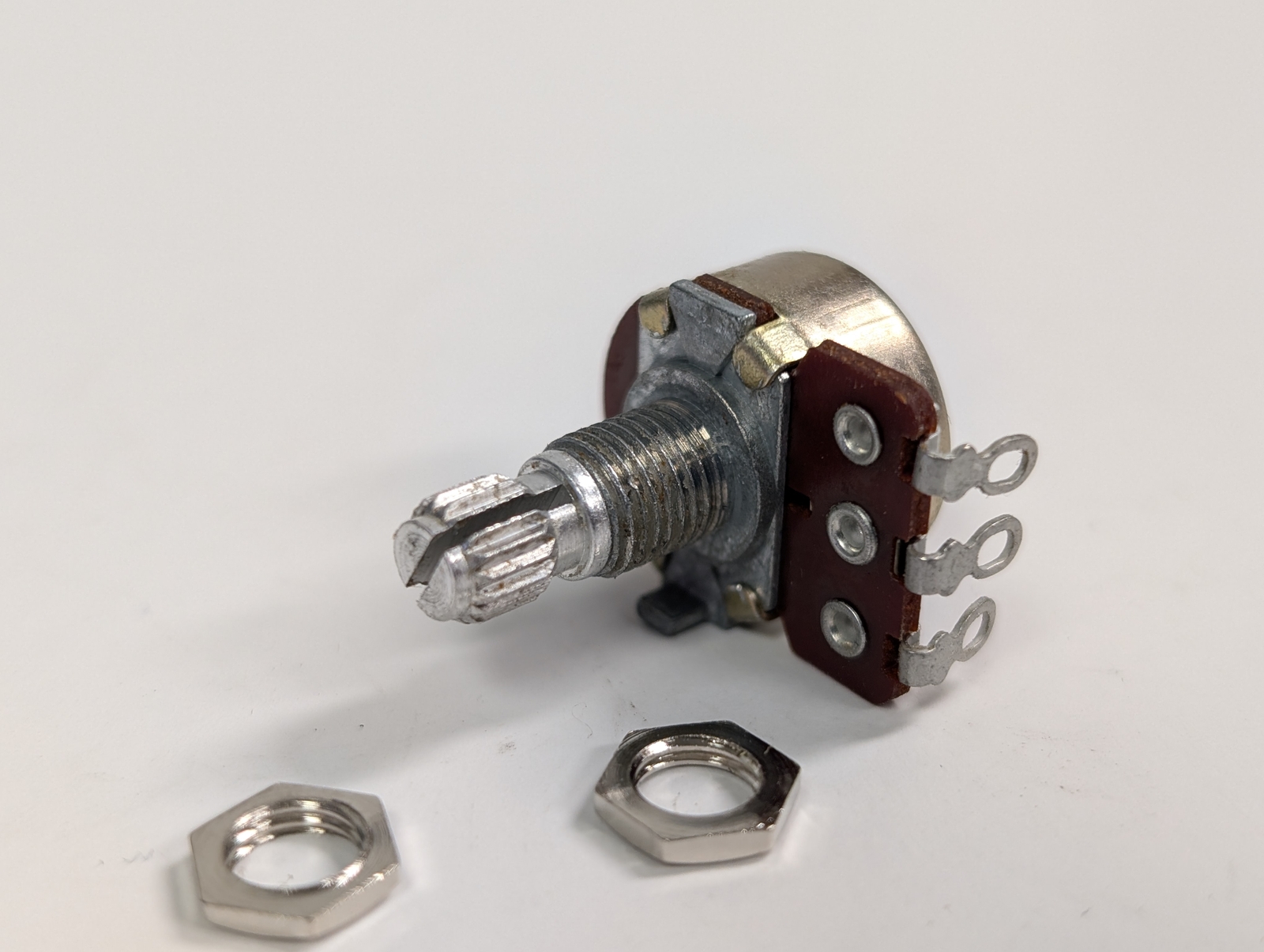AUDIO TAPER 50K OHM POTENTIOMETER