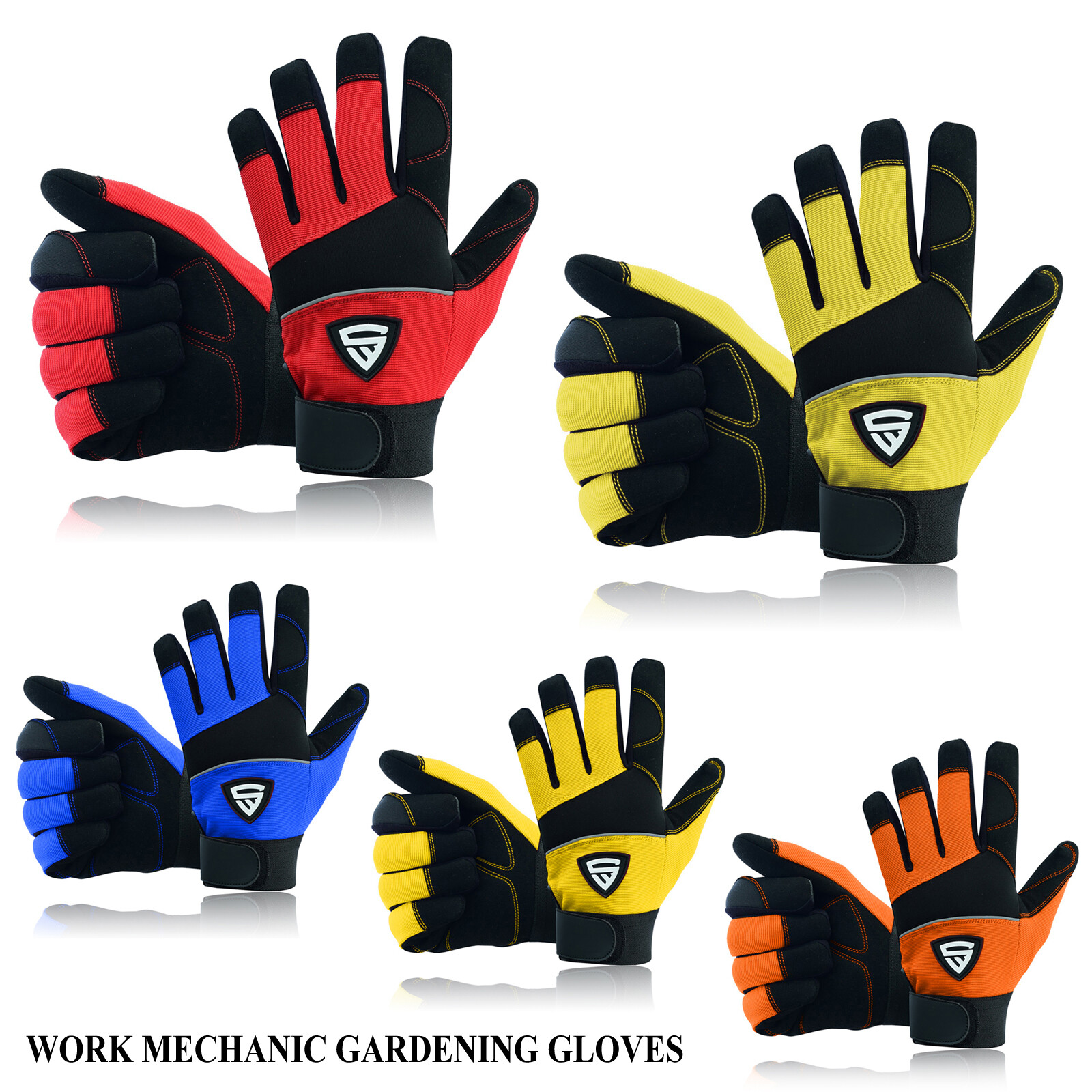 Work Gloves Cut Resistant Work Safety Gloves Farmer's Gardening DIY Builders
