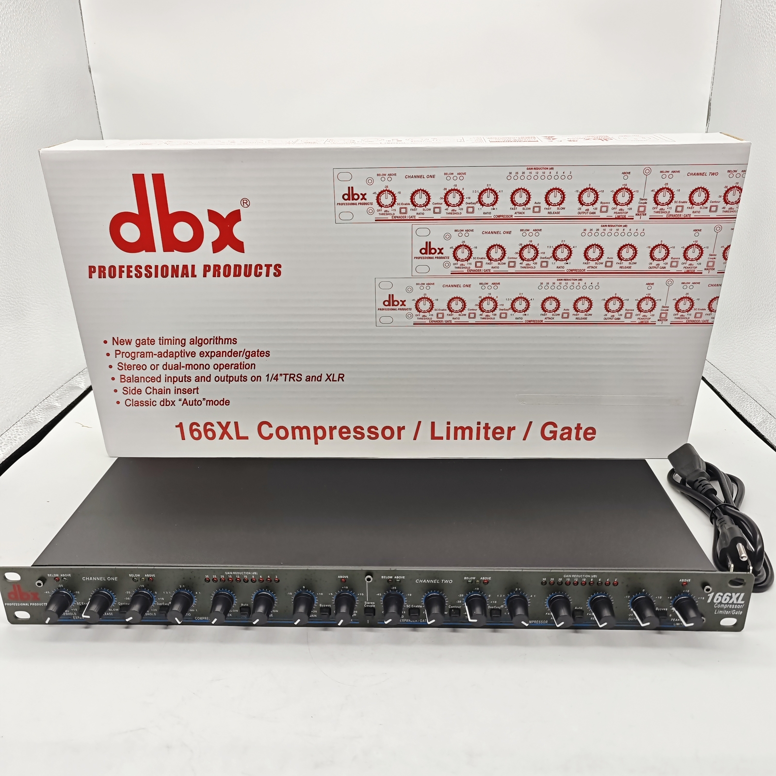 OEM For DBX 166XL Compressor Limiter/Gate Effects DSP Processor US