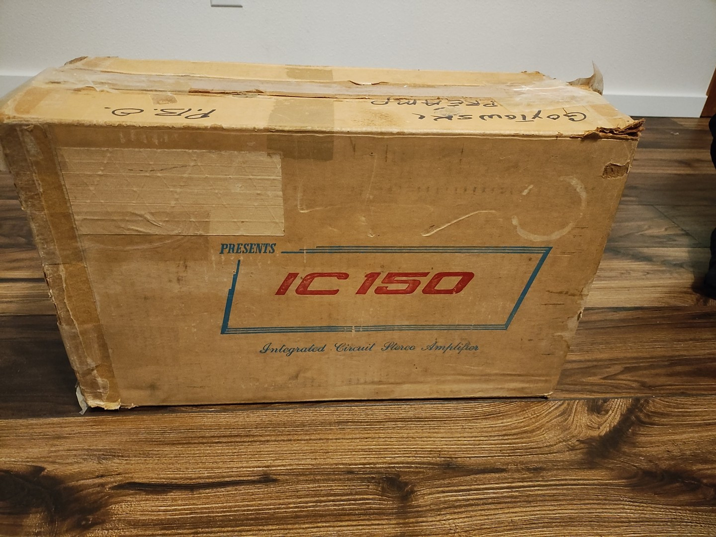 Crown IC-150 Integrated Circuit Stereo Console Box + Packing Only