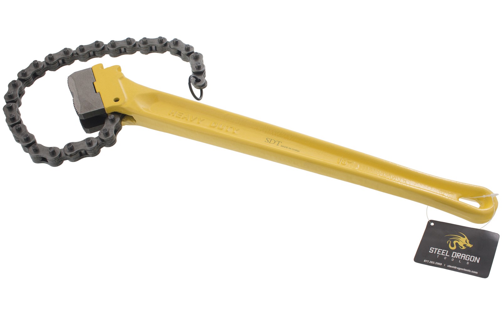 Steel Dragon Tools® 18" Chain Pipe Wrench 31320 5" Capacity