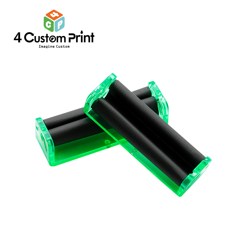 78mm Portable Plastic Handroll Cigarette Tobacco Rolling Machine Green US Stock
