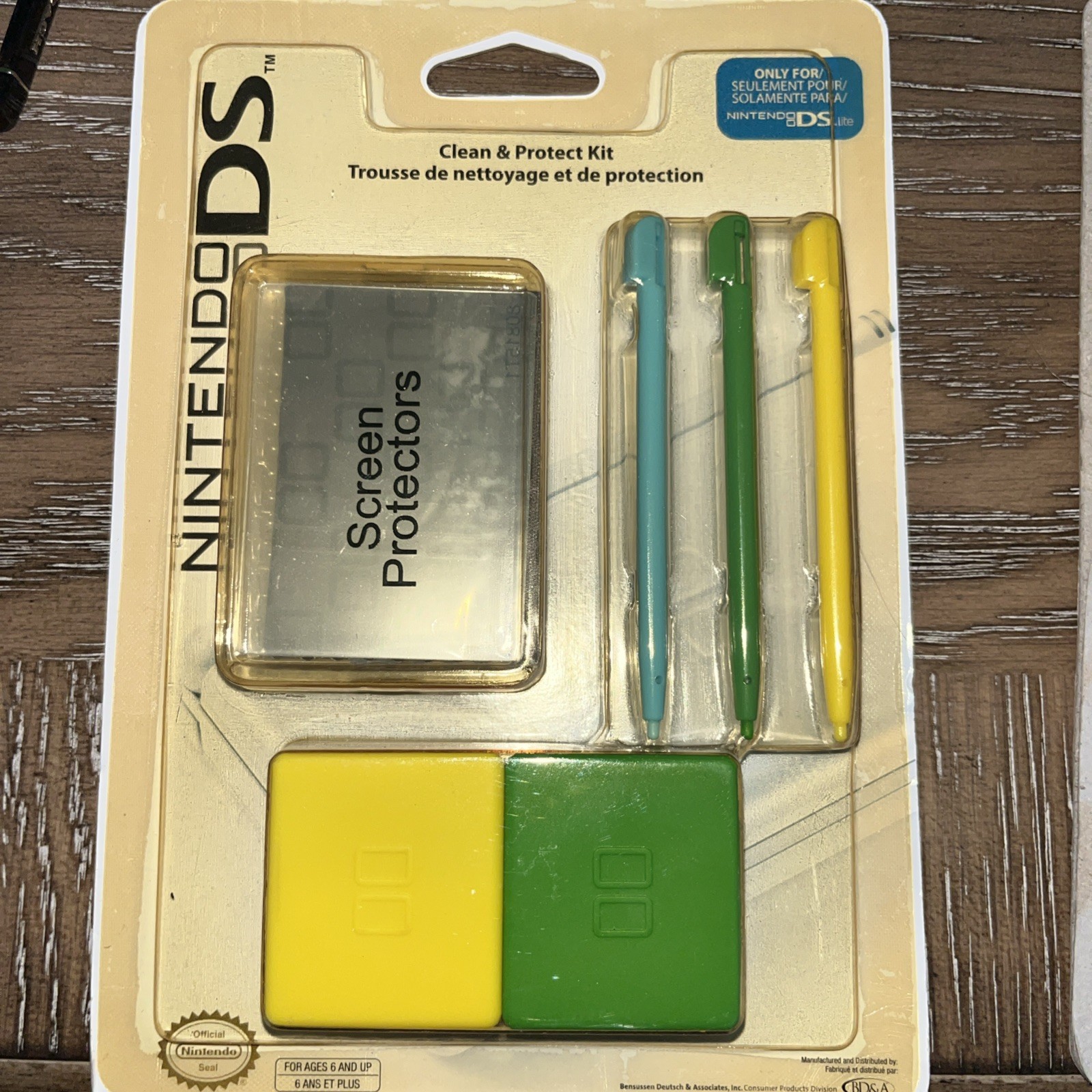 Nintendo DS Clean & Protect Kit Sealed