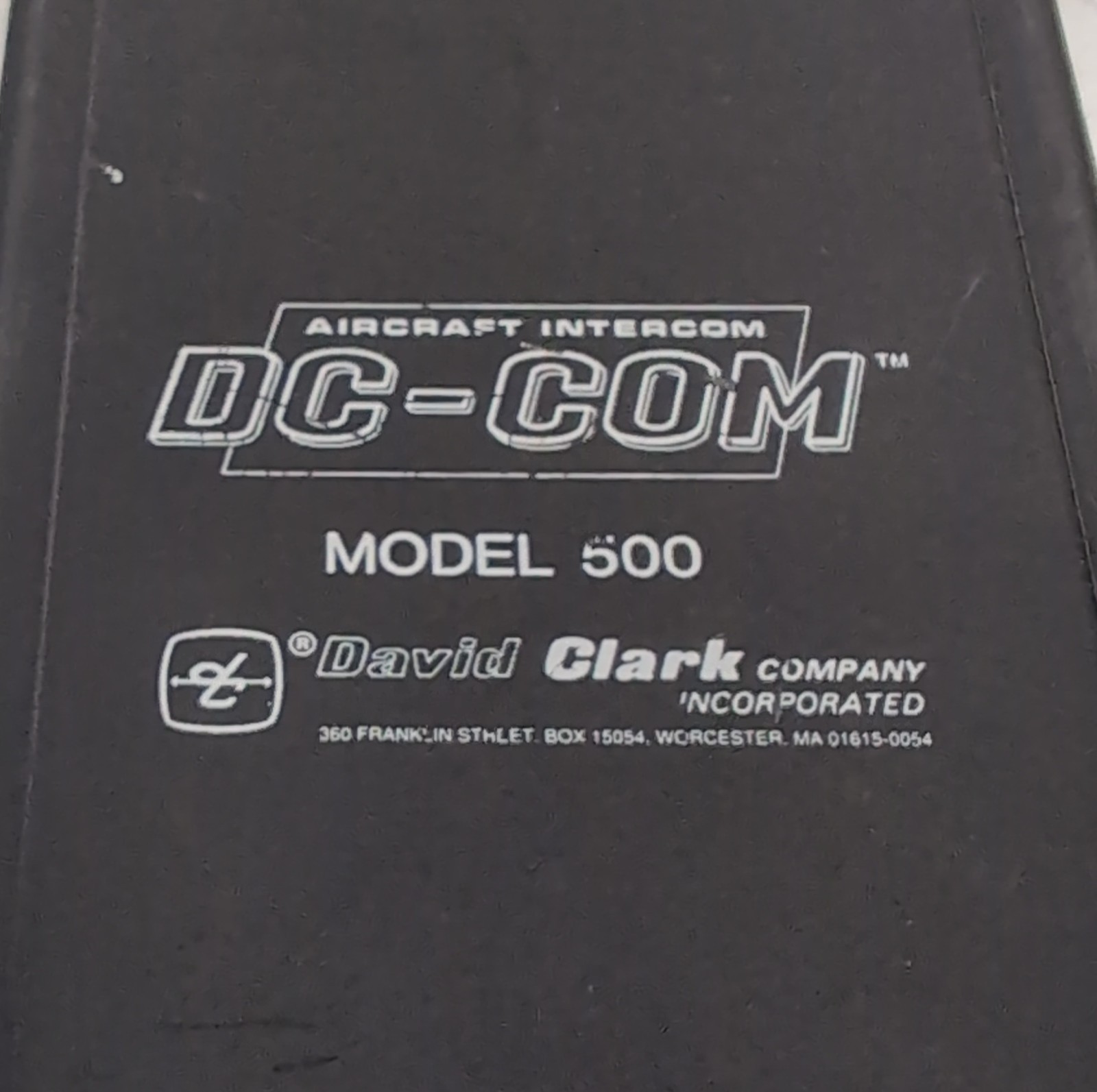 Aircraft Intercom DC-COM model 500