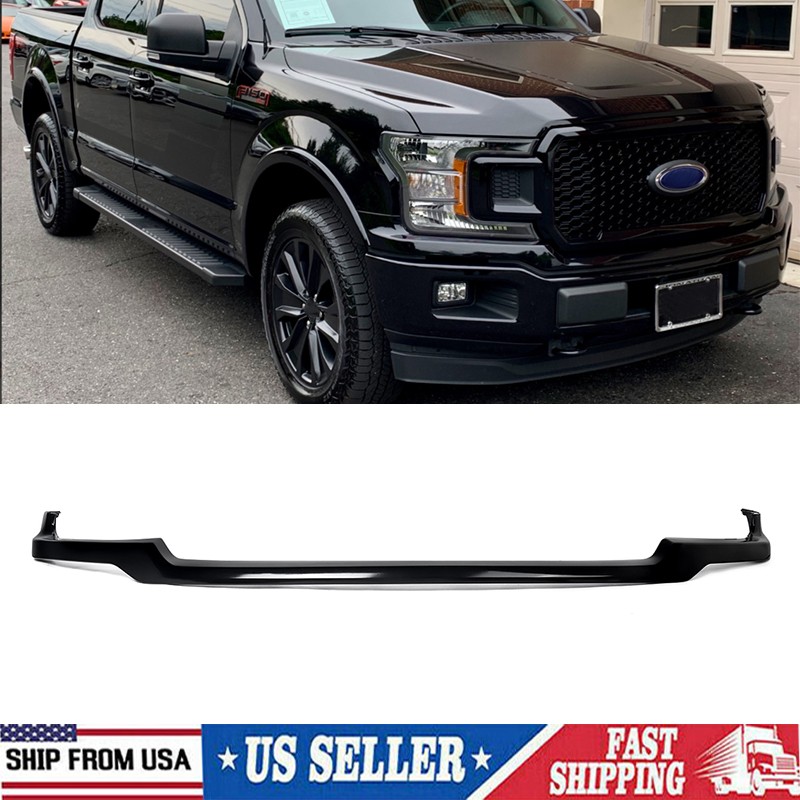 For 2018-20 Ford F-150 F150 Shadow Black Front Bumper Grille Upper Molding Trim