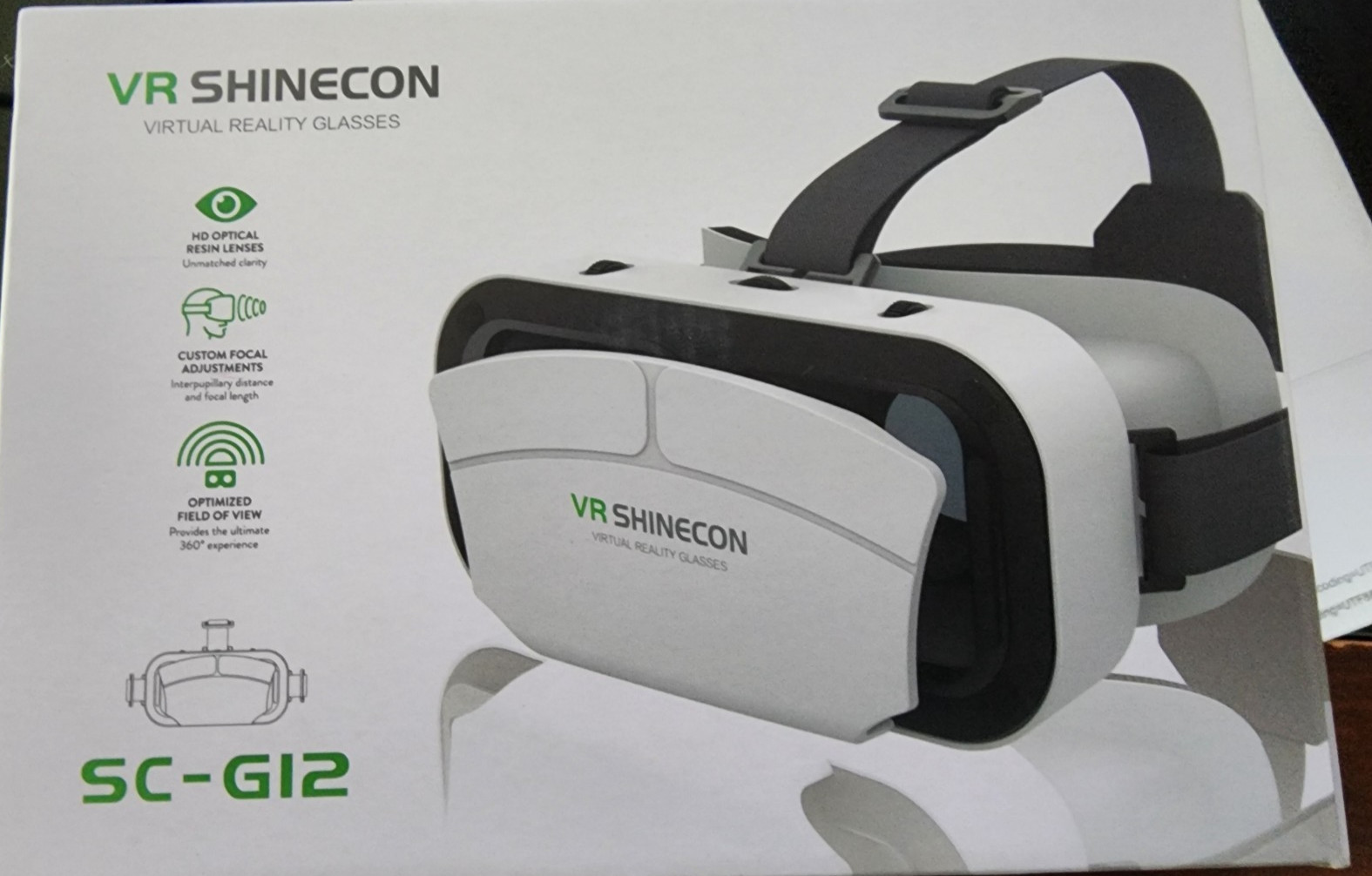 VR Shinecon Virtual Reality Glasses SC-G12