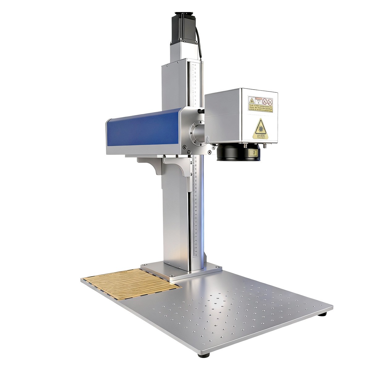 2.5D 200W JPT M7 Mopa Fiber Laser Marking Machine Metal Deep Relief Engraving