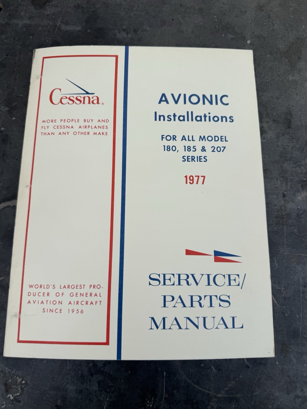 Cessna 1977 Avionic Installations Models 180/185/207 Series Service/Parts Manual