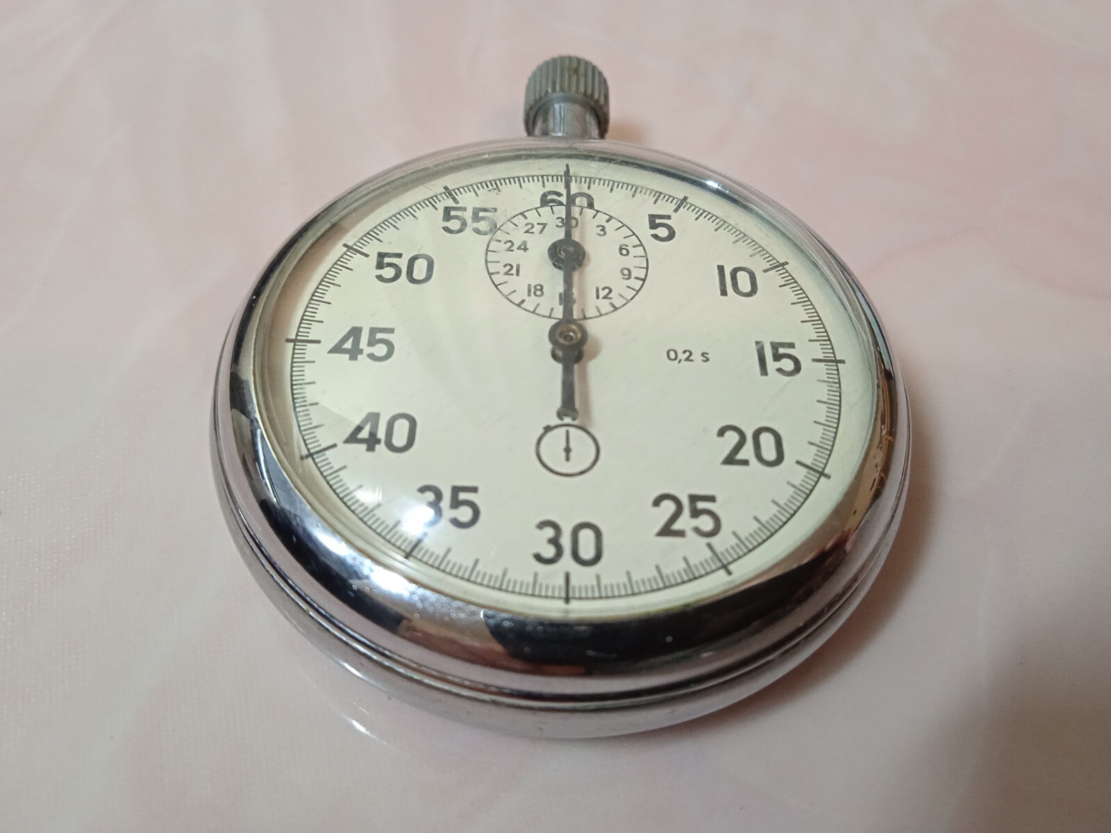 Soviet mechanical stopwatch Agat.