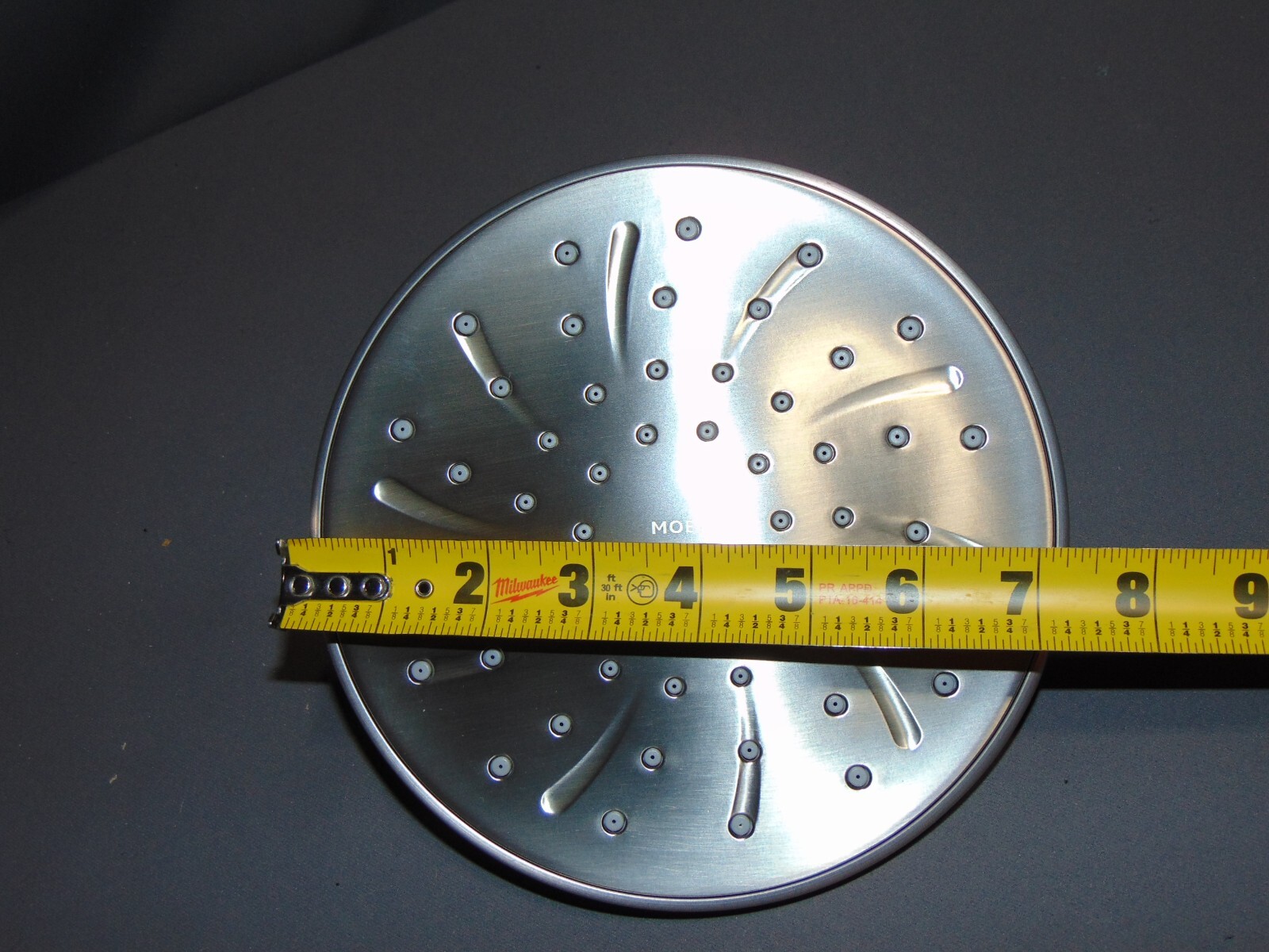 Moen Shower Head Brushed Nickel 7.5 Inch MADE OF METAL New