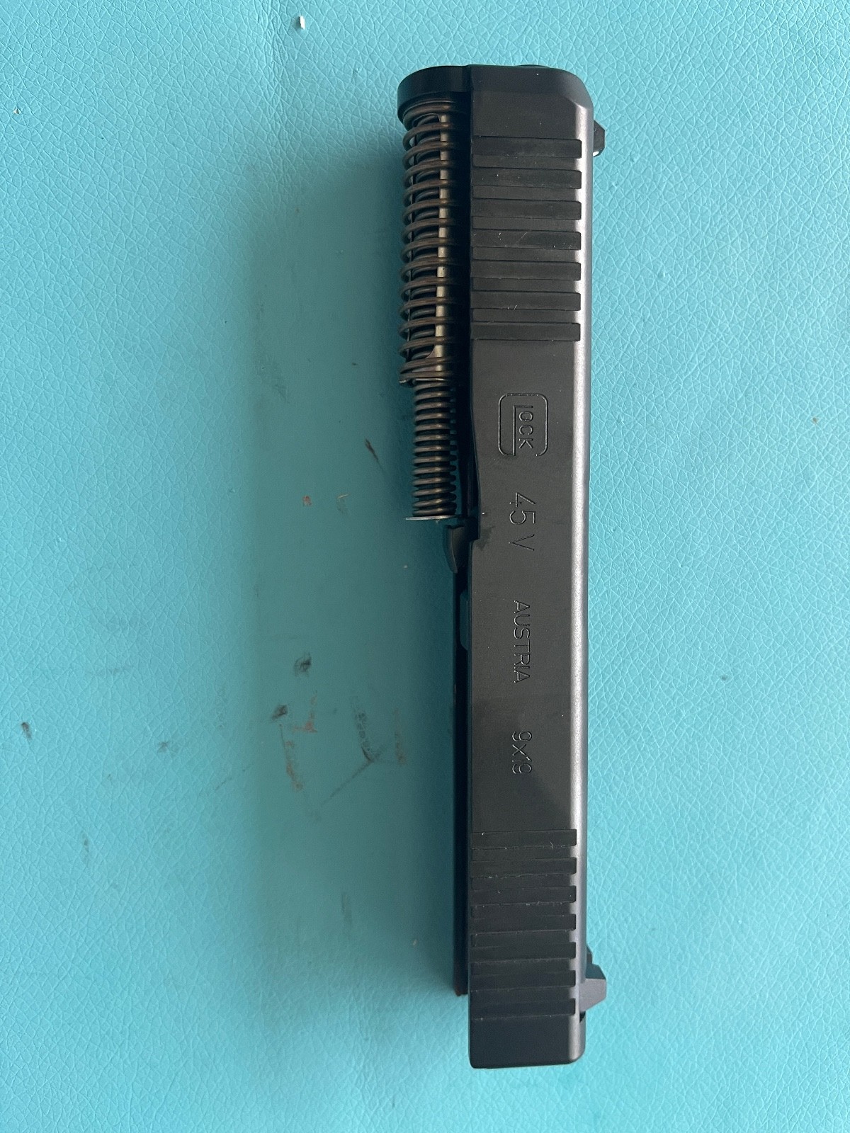 Glock 45 9mm Gen V - Complete Factory Slide, Barrel, Spring - G45 G19 OEM- CA OK