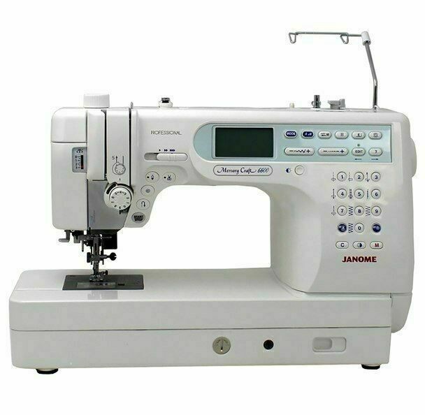 JANOME PROFESSIONAL MEMORY CRAFT 6600P