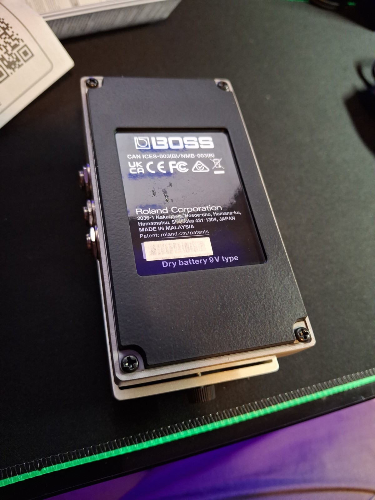 Boss DD-8 Digital Delay Guitar Effects Pedal