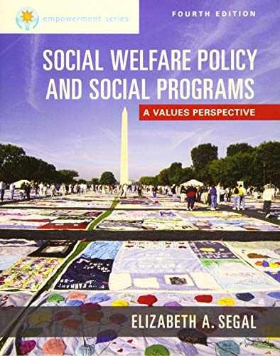 Empowerment Series: Social Welfare - Paperback, by Segal Elizabeth - Very Good