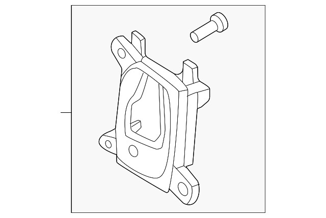 Genuine Ford Drive Motor Battery Pack Charging Port Cover LJ9Z-10E652-A