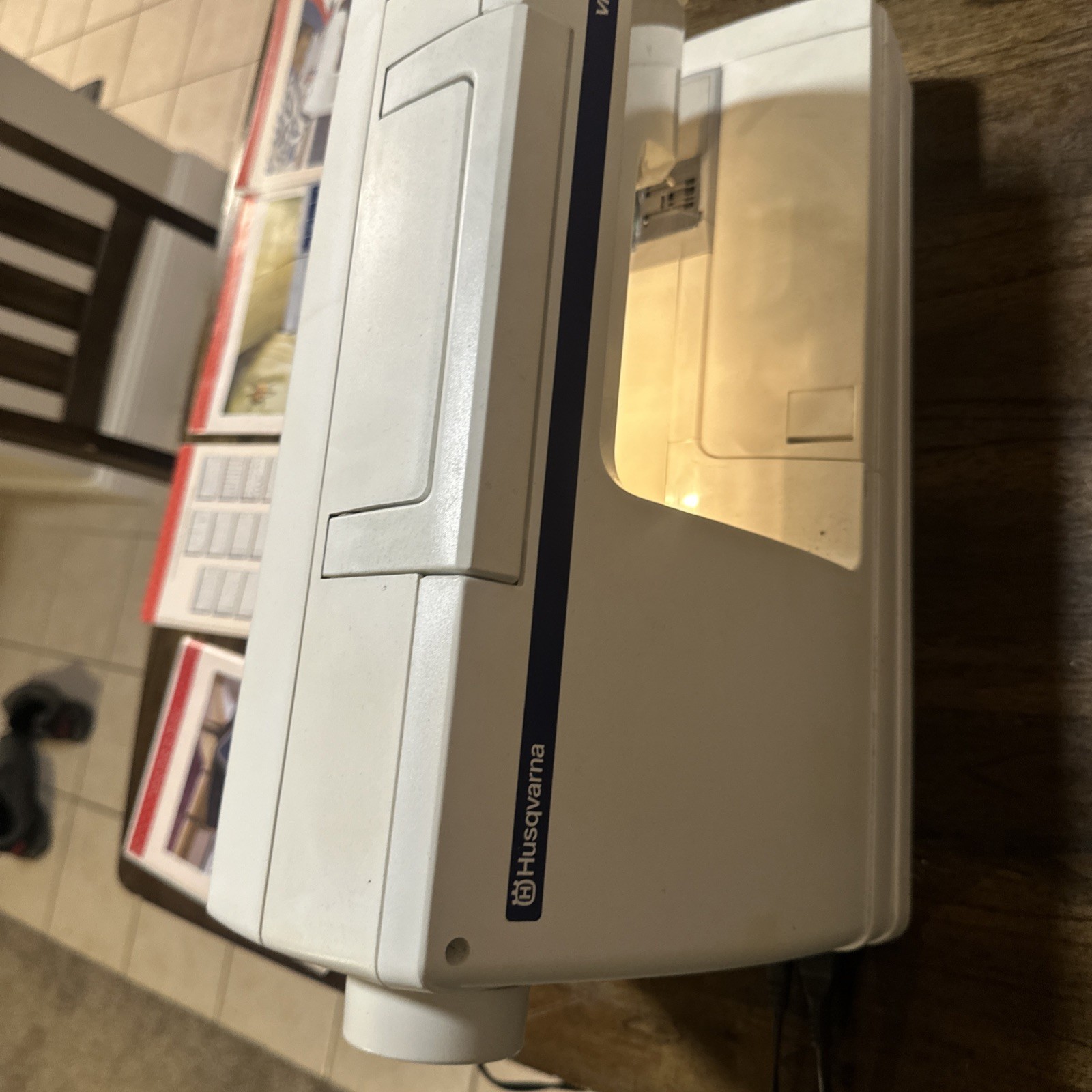 Husqvarna Viking Quilt Designer Computerized Sewing Machine Not Tested
