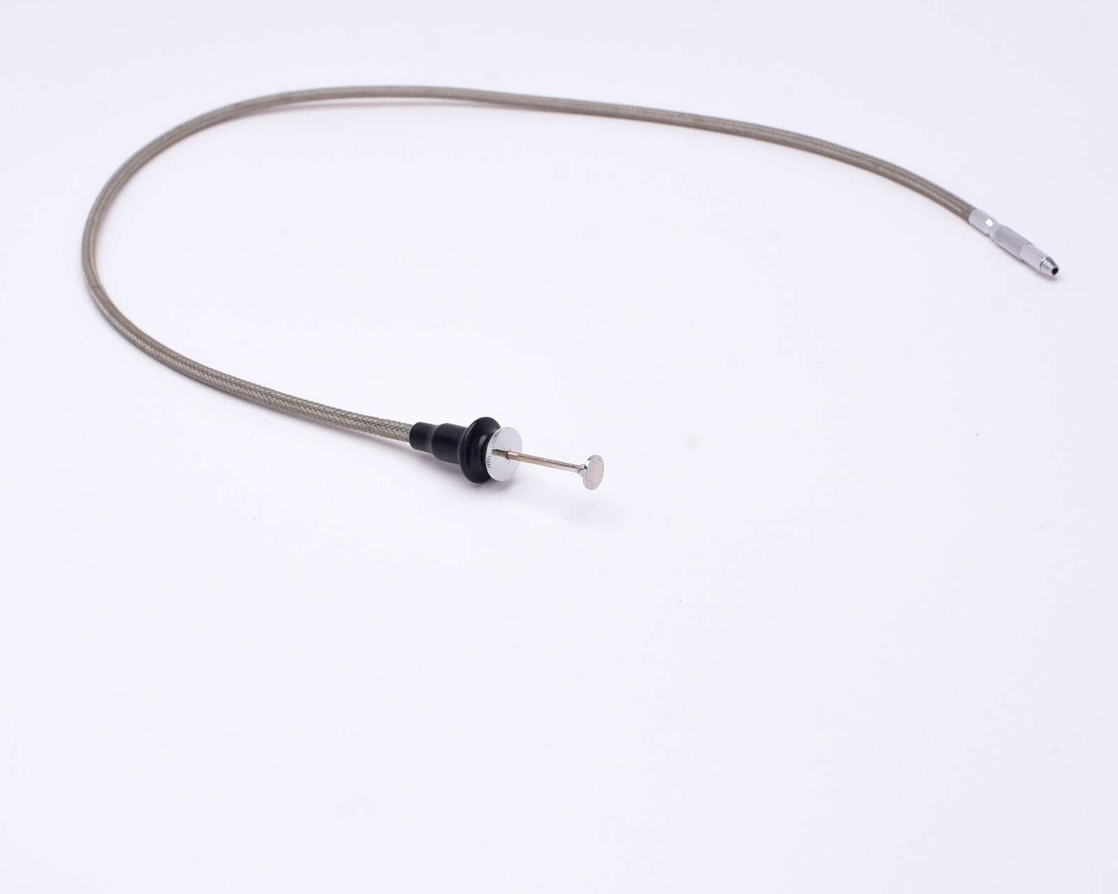 Unbranded 19.50" Silver Locking Shutter Release Cable Germany (#T1307)