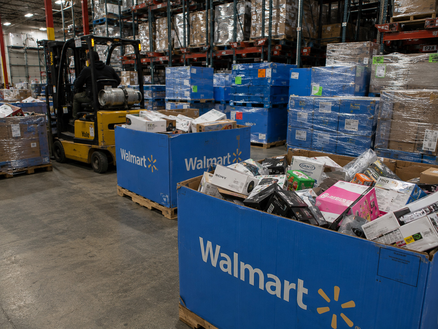 Walmart Mixed Consumer Goods with High Demand Household Items