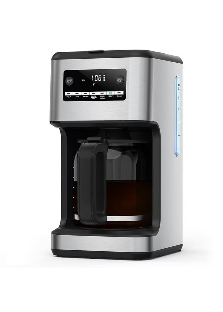 Kismile 14 Cup Drip Coffee Maker, 24-Hour Programmable Drip Coffee Machine, Bold