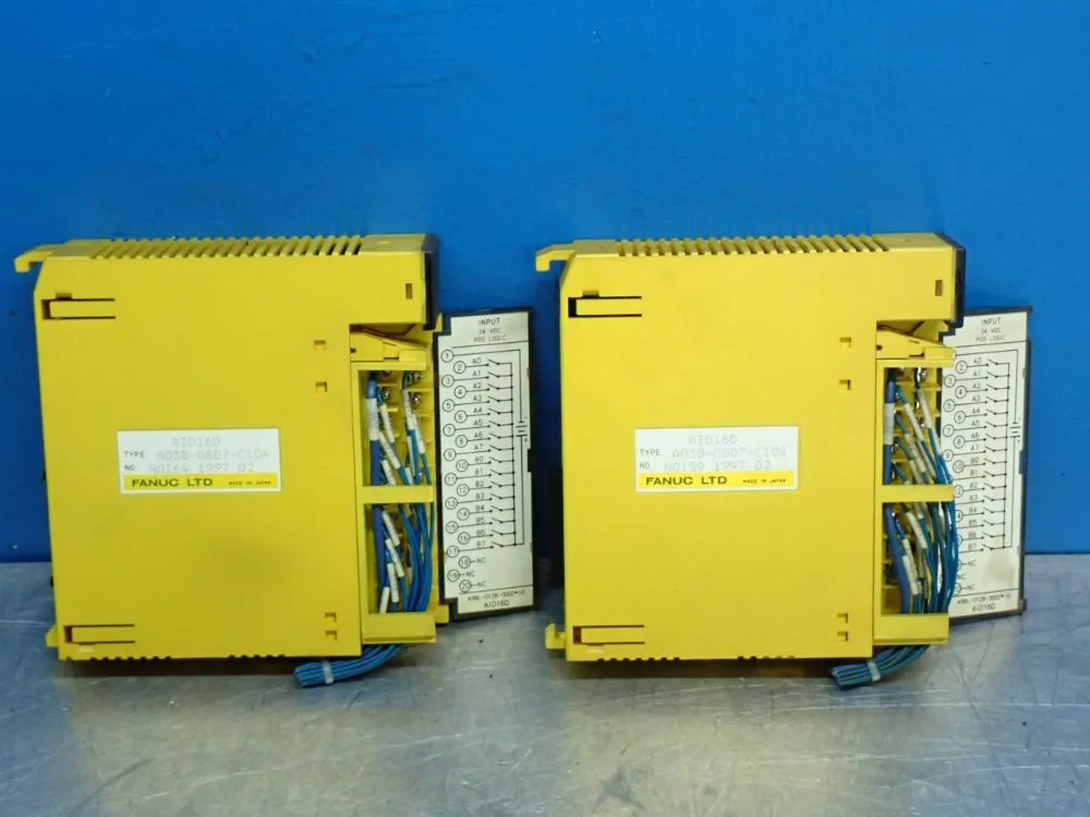 FANUC A03B-0807-C104 DIGITAL INPUT MODULE, 2PCS 06251170011