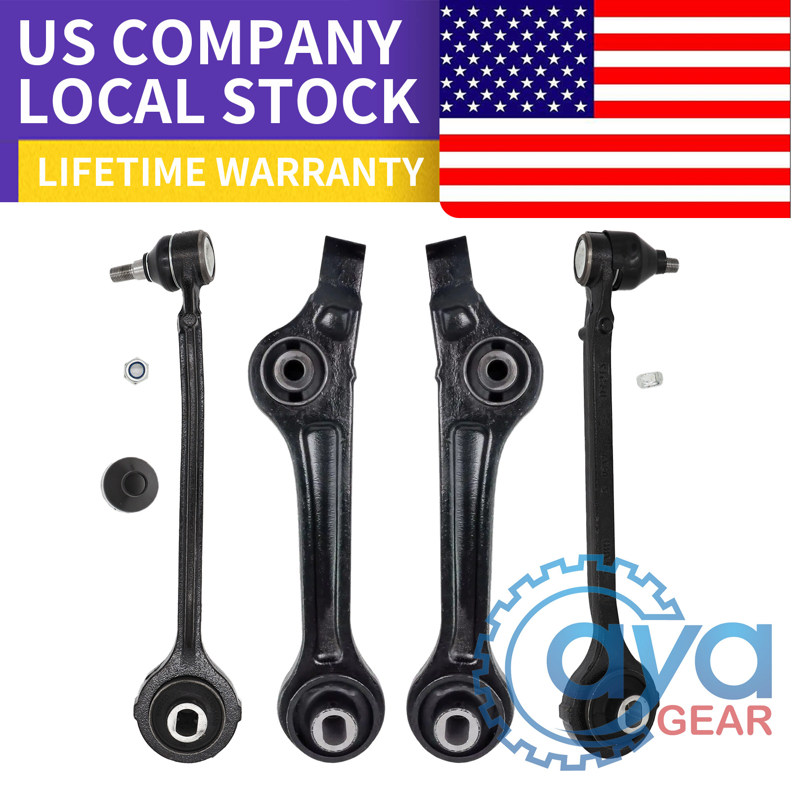 RWD Front Lower Control Arms for 2011-2019 Chrysler 300 Dodge Charger Challenger