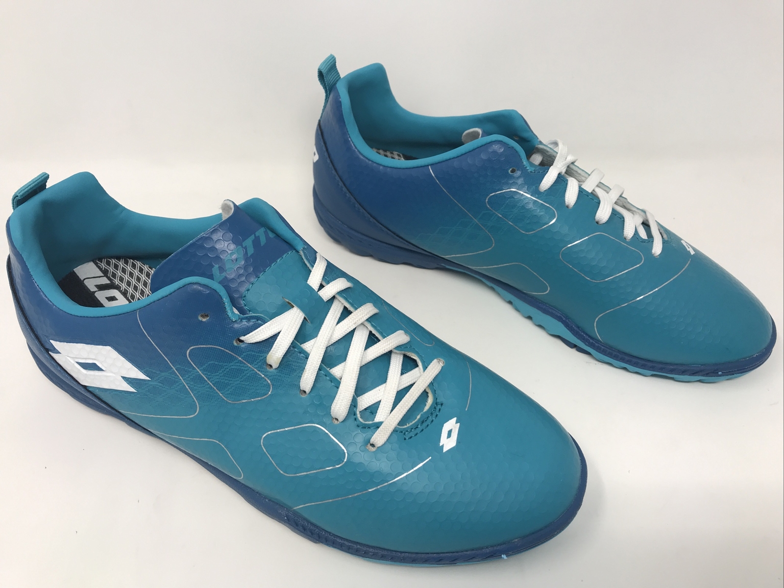 Lotto Maestro 700 TF JR Mens Size US 5.5 EU 37 Soccer Futbol Cleats Shoes Blue