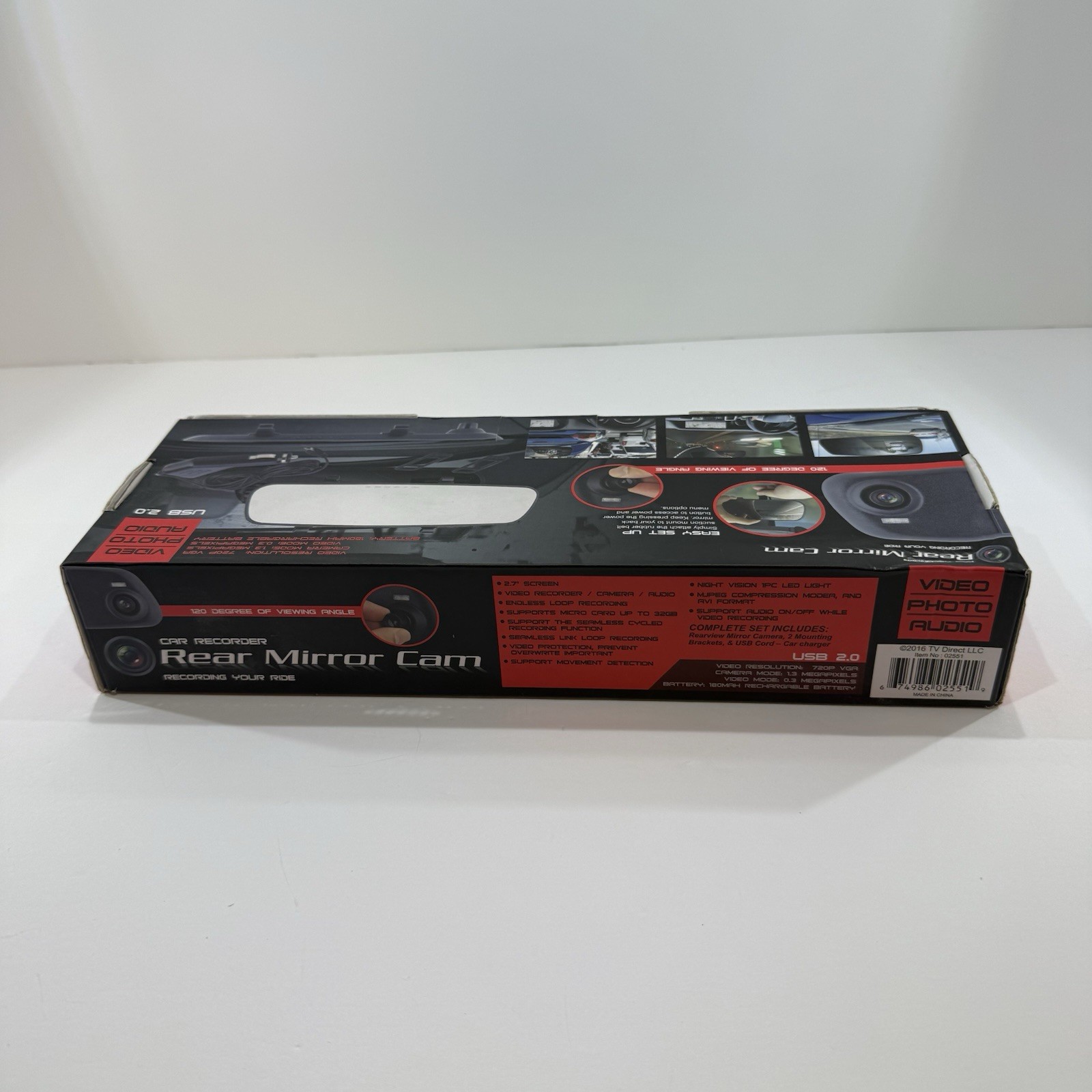 Car Recorder Rear Mirror Cam