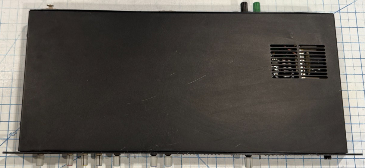 Valley Audio 401 Microphone Processor Black with Mounting Backets No Cords Works