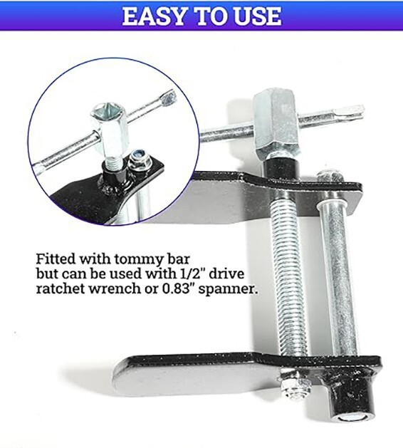 Auto Disc Brake Pad Installation Caliper Piston Compressor Press Spreader Tool