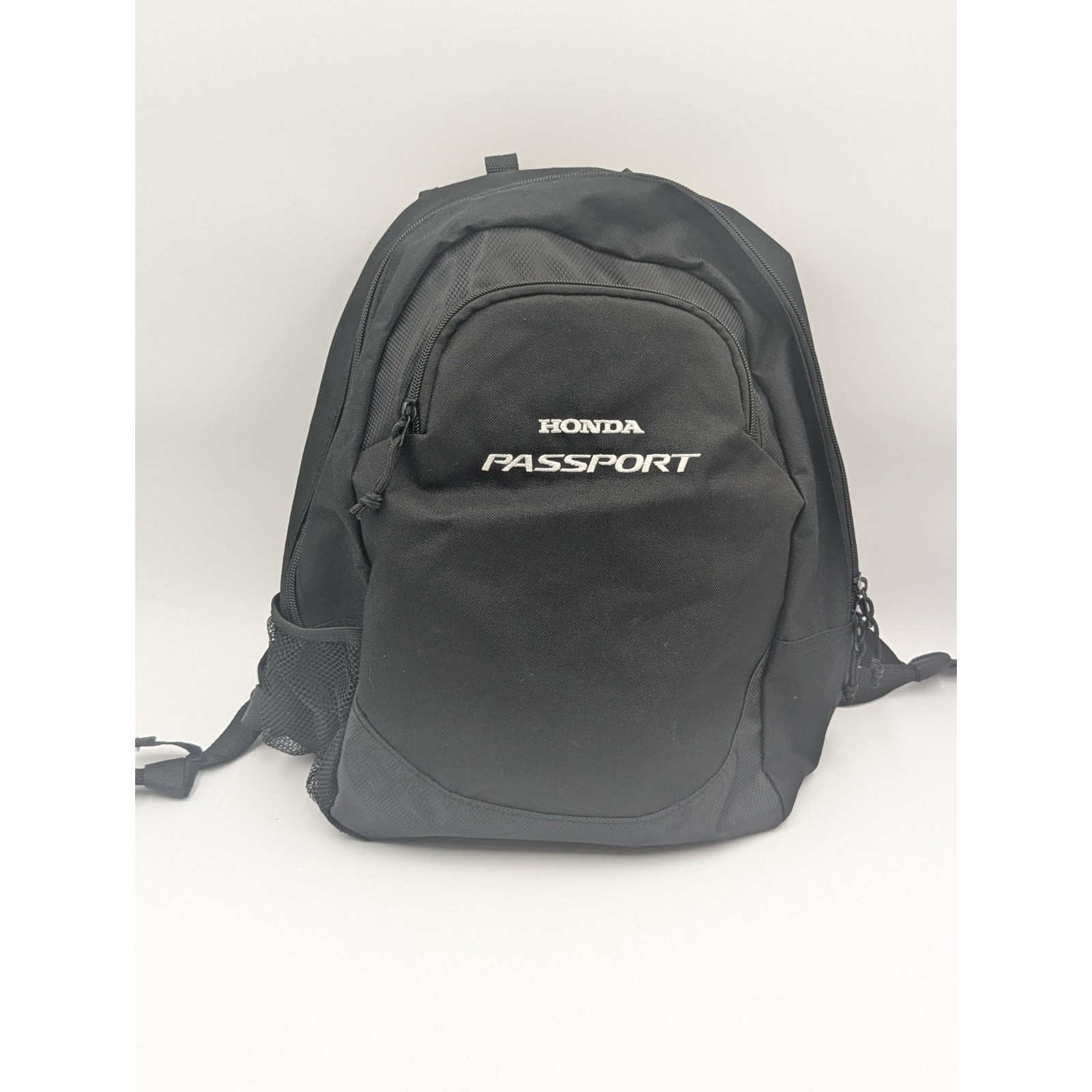 Honda Passport 2 Strap Zip Up Backpack Black/White bag