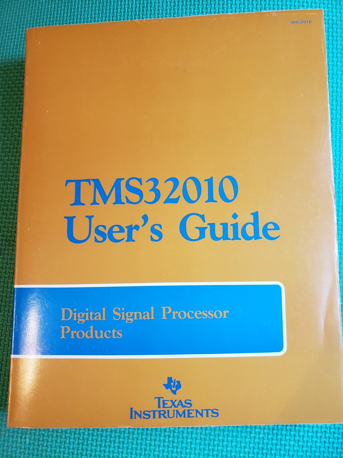 Texas Instrument DSP TMS32010  User's Guide - 1985