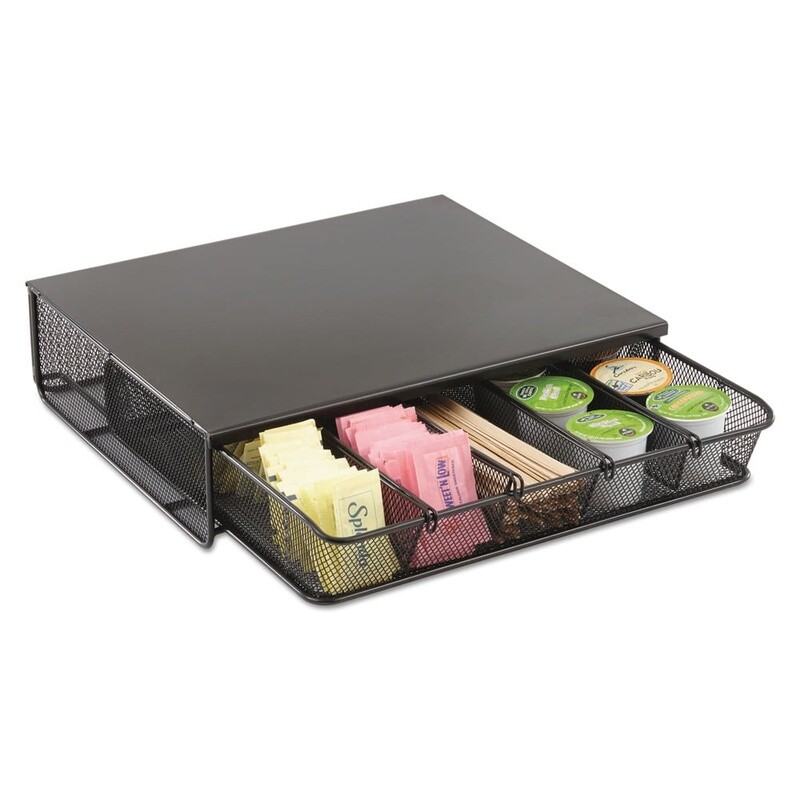 Mesh Drawer Organizer Stackable Storage Bins Office Supplies Accessories Holder