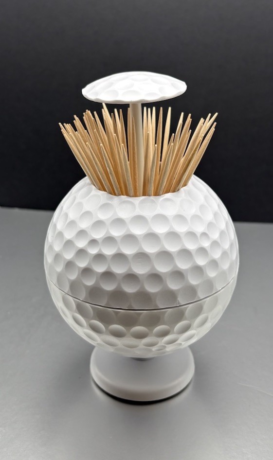 Golf Ball Toothpick Holder