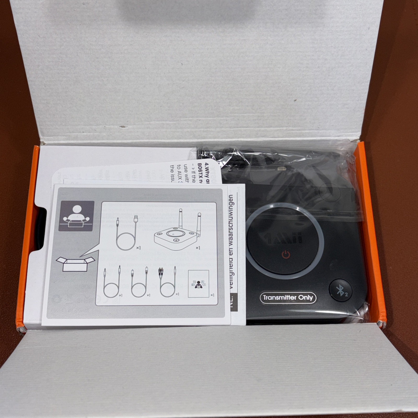 1Mii BO6TX Bluetooth 5.0 Transmitter Wireless Headphone/Speaker