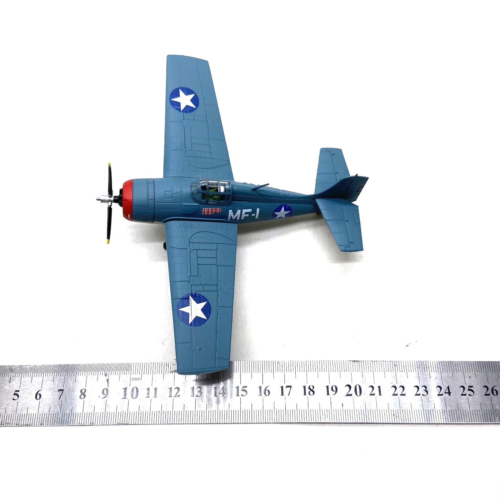 1* 1/72 4.9in WWII For Grumman F4F Wildcat Fighter Model Alloy Model