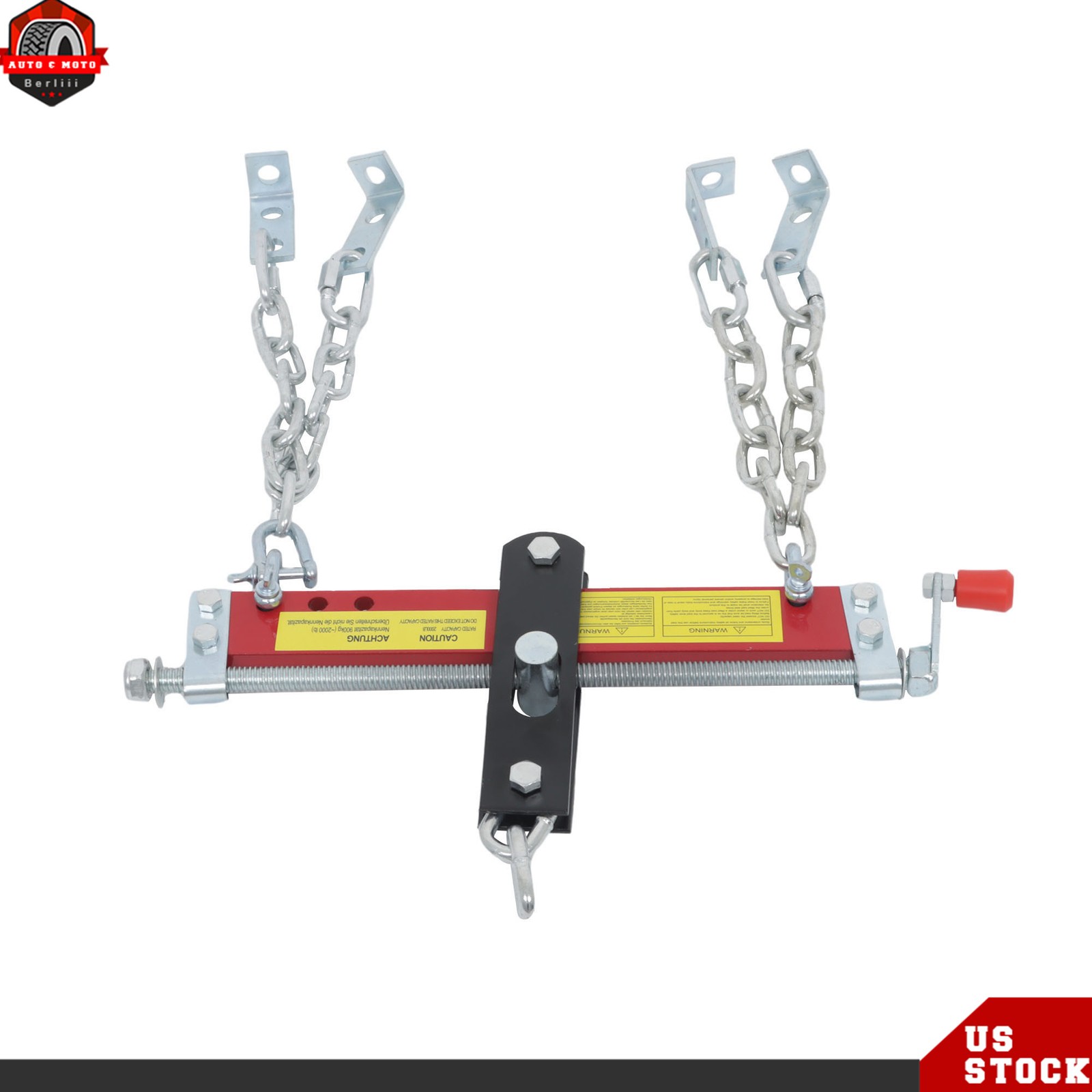 Heavy Duty 1500LB Engine Hoist Shop Crane Accessory Cherry Picker Engine Leveler