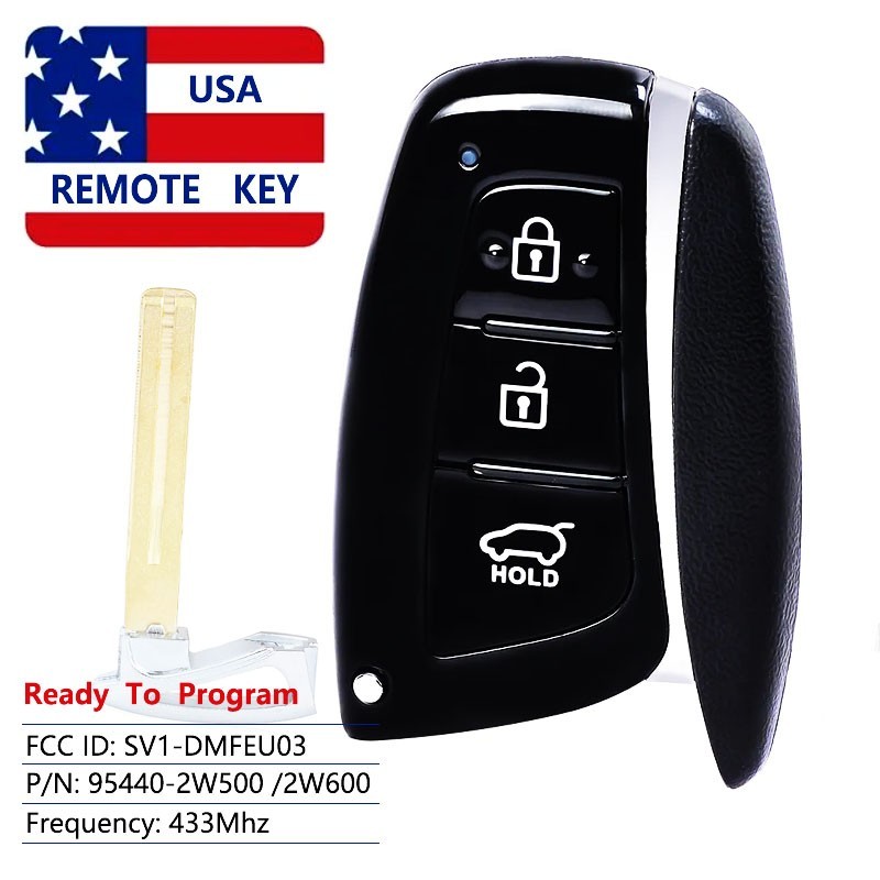 for Hyundai Santa Fe 2012 2013 2014 2015 Remote Key Fob 95440-2W500 95440-2W600