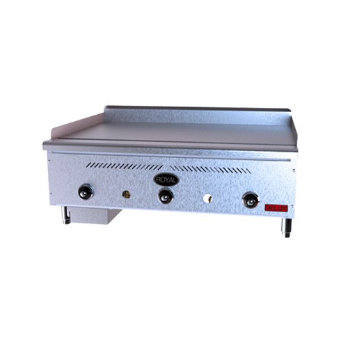 Royal Range of California GT-18 18" Countertop Thermostatic Gas Griddle, 36.0...