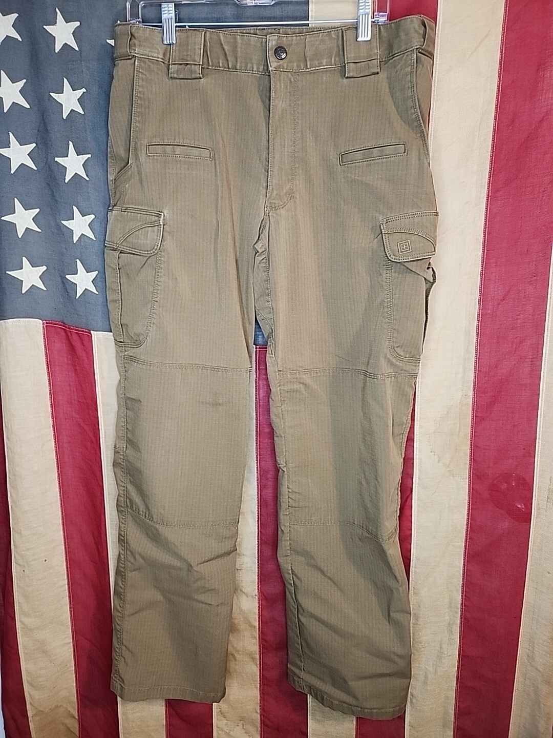5.11 Tactical Brown Cargo Combat Pants Size Large 34"X32" 8264