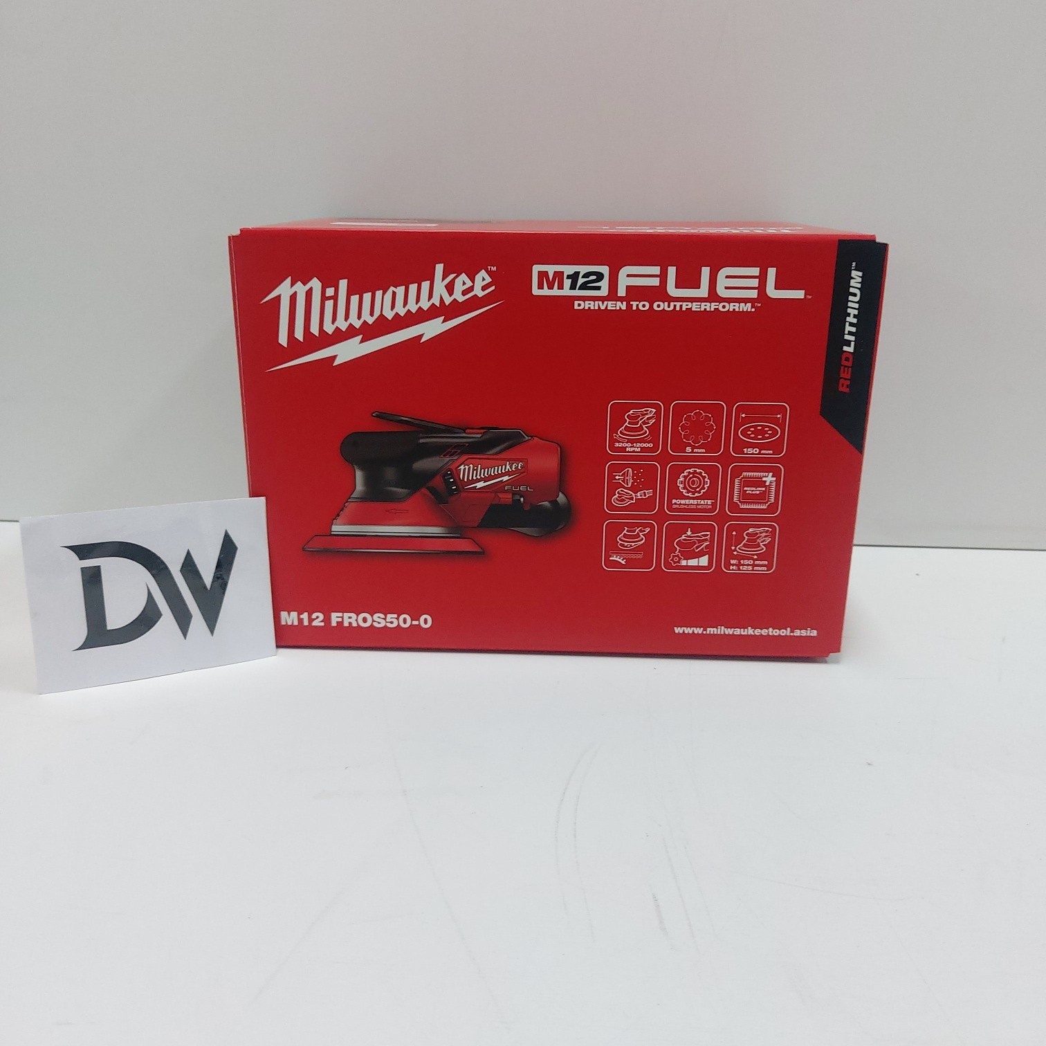 Milwaukee M12 FROS50 12V 6" Random Orbital Sander / **Baretool** **Body only**