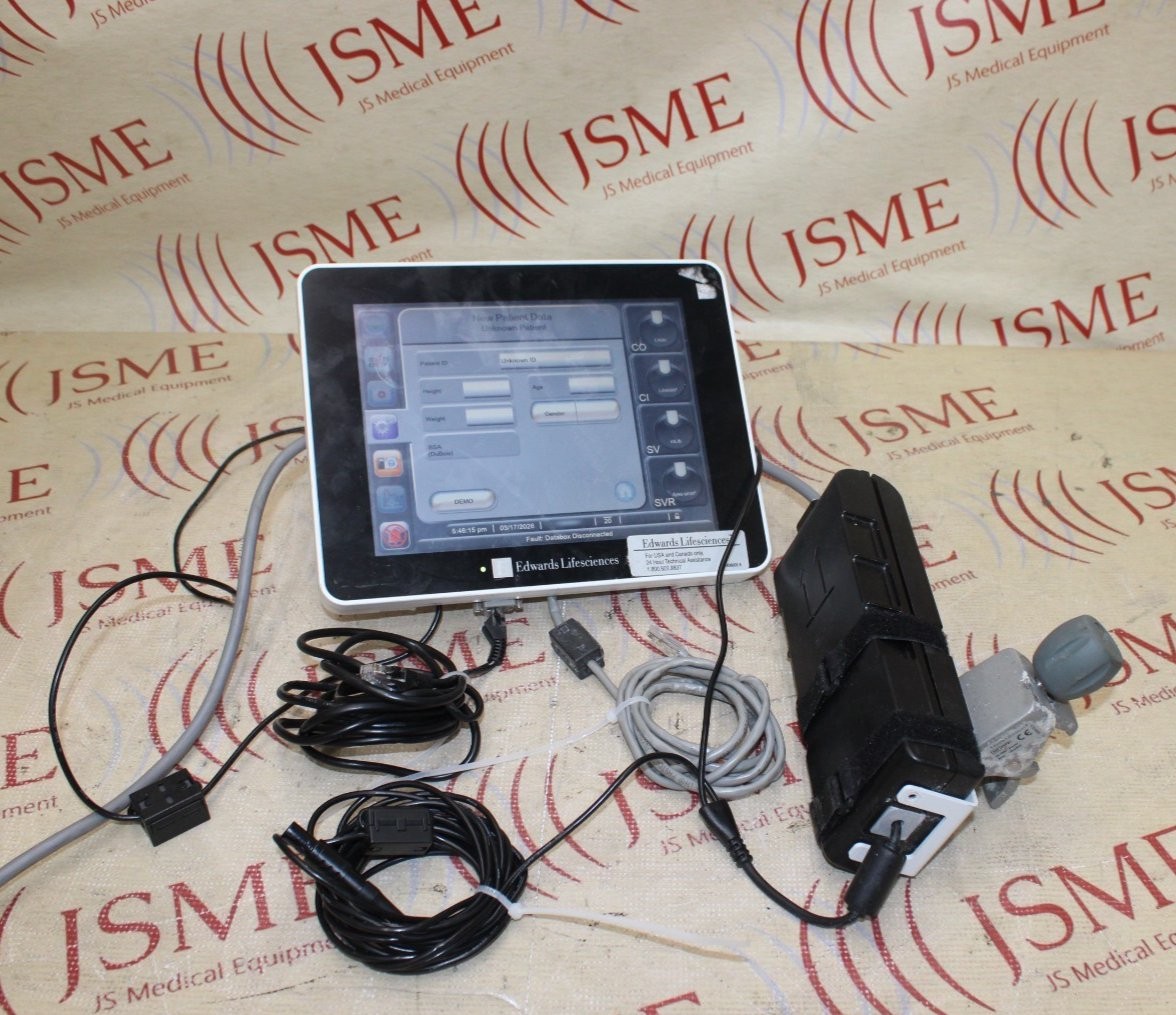 Edwards Lifesciences Patient Monitor Model UTC-W10BO EV100 w/Battery EVPB1