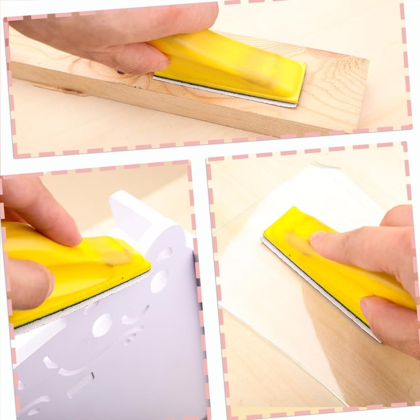 LEONTOOL 180 grit micro sander paper 3.5x1.2in