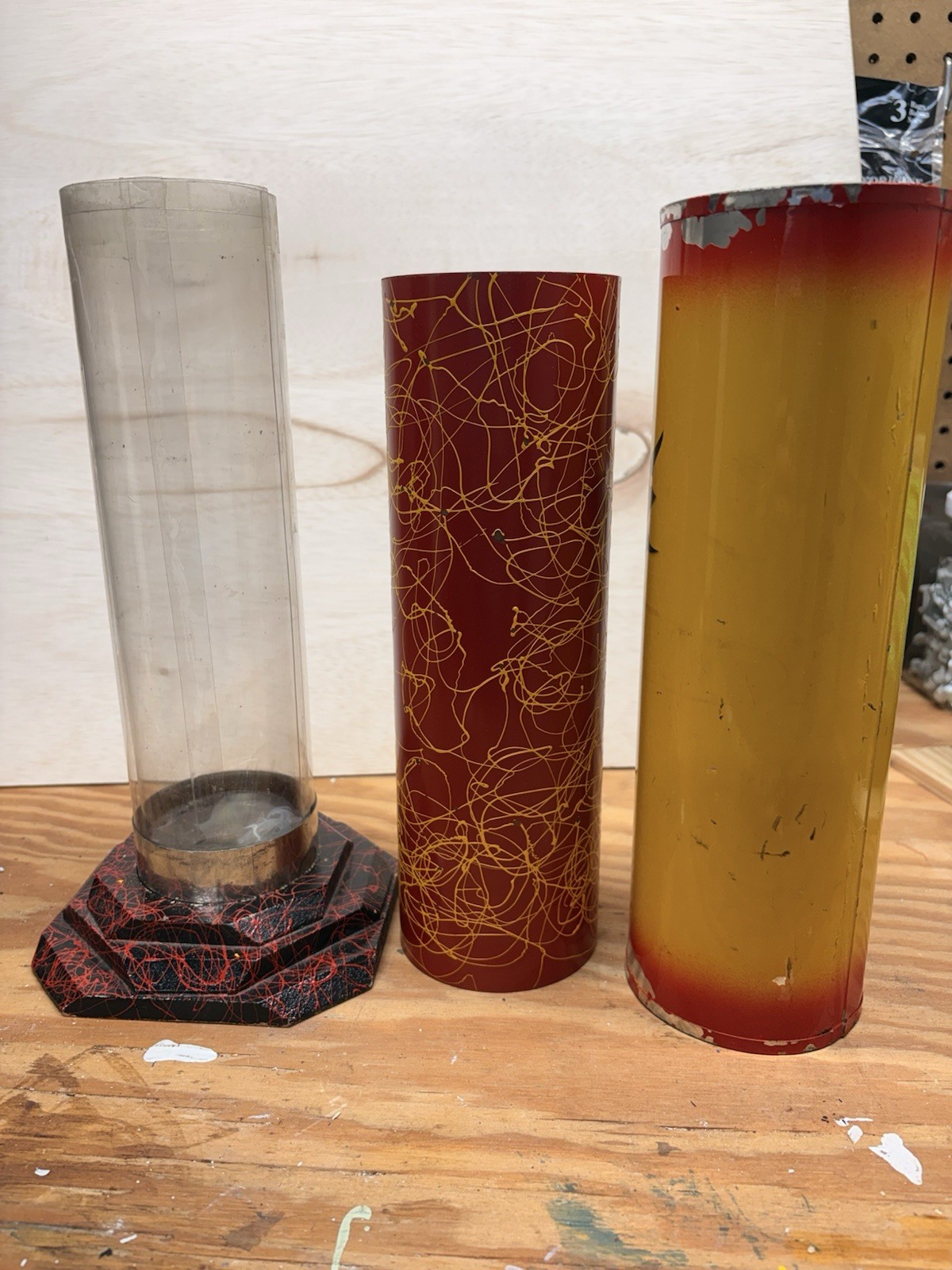 PRODUCTION TUBE Stage Magic Trick MAK Vintage Silks To Fruit