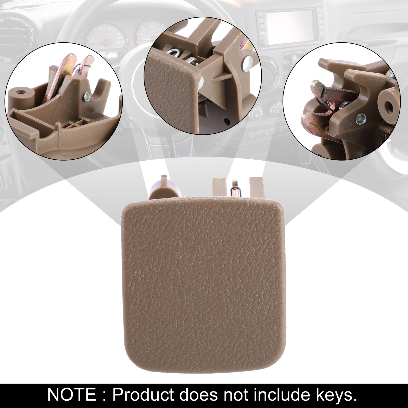 Glove Box Latch Handle Custom for GMC Savana 2500 2009-2021 Replace 20933084