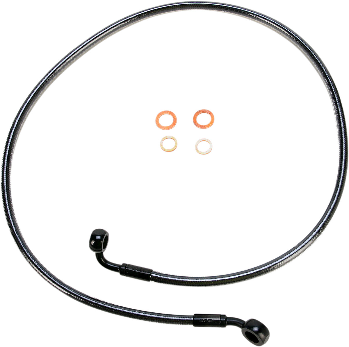 MAGNUM SHIELDING - Brake Line For 35/90 Deg 40" Black Pearl | 46140SW