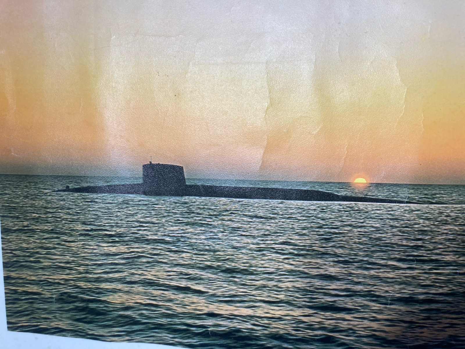 USS Lafayette SSBN 616 Submarine Poster