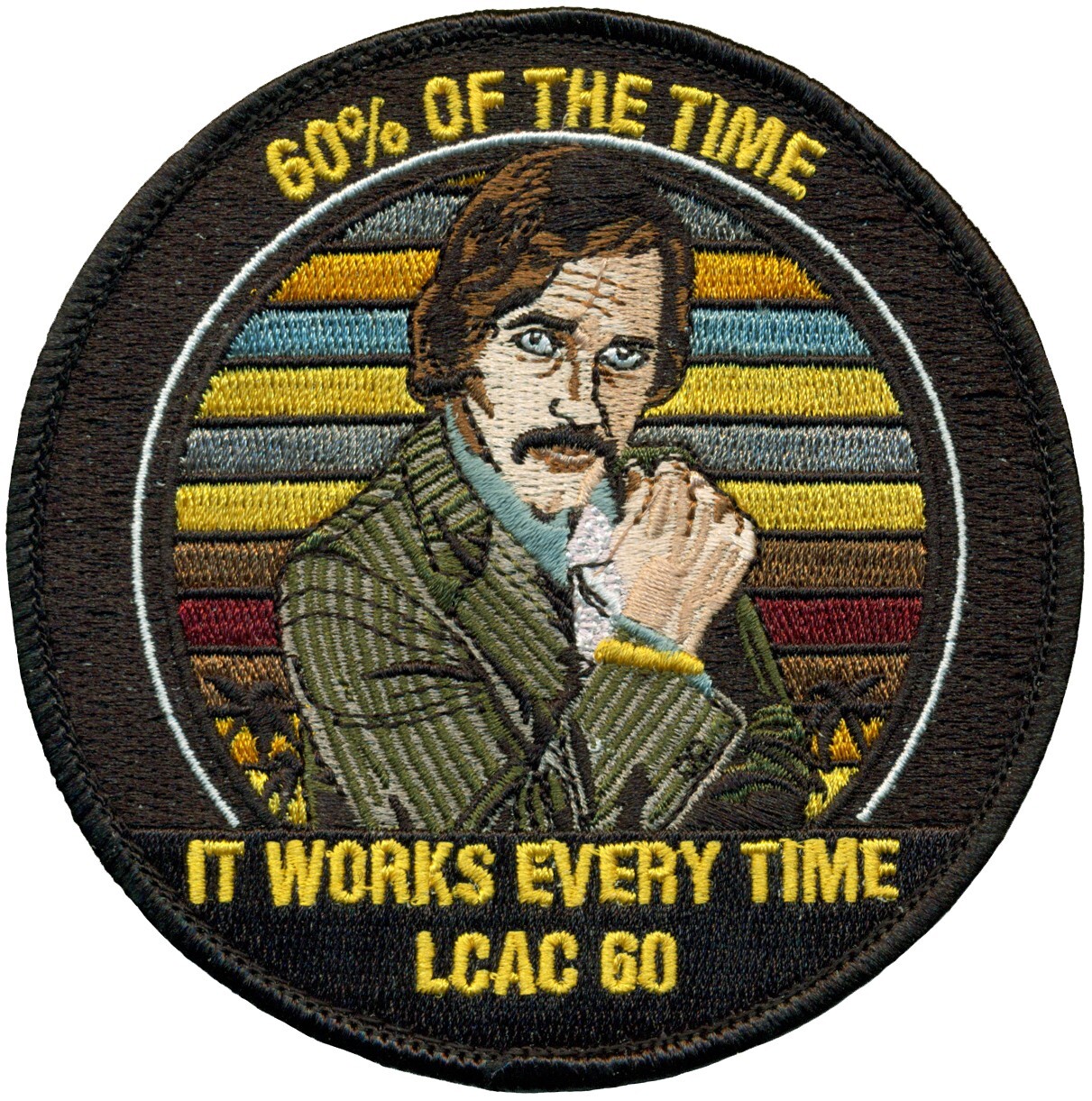 USN ASSAULT CRAFT UNIT FOUR (ACU-4) LANDING CRAFT AIR CUSHION 60 (LCAC-60) PATCH